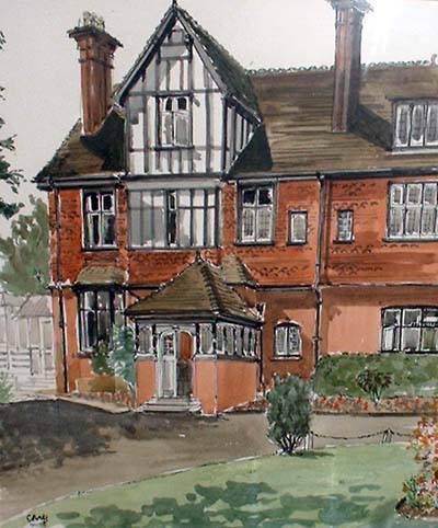Old picture of The Priory